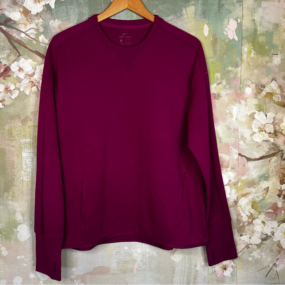 Nike Women's Sweatshirt - Deep Purple